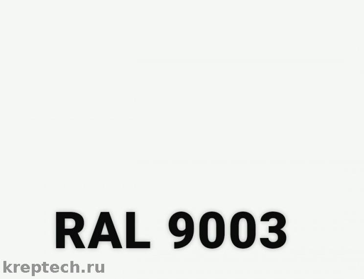 Ral 9003 в интерьере стены